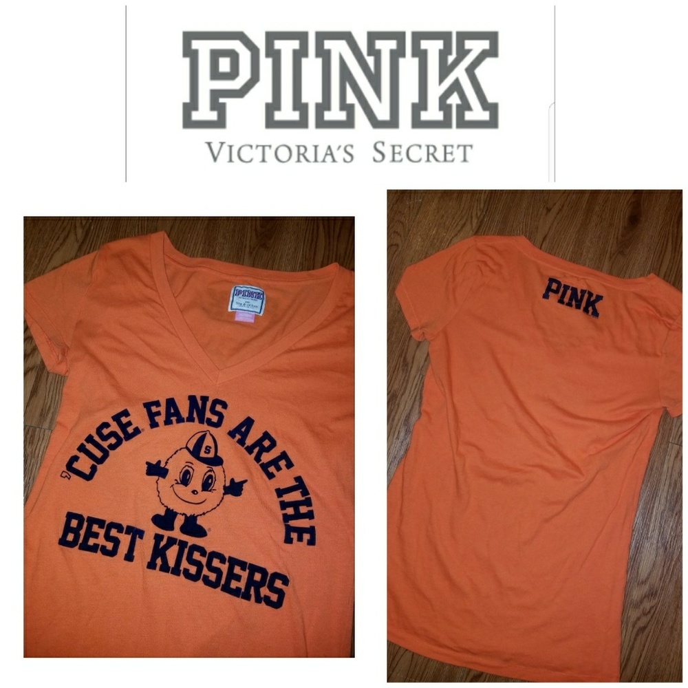 Vs Pink 5th and ocean logo tshirt